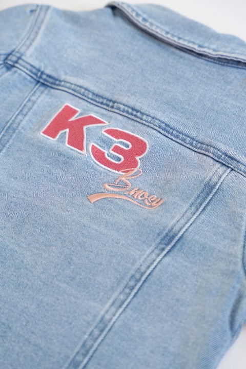 B.Nosy K3 w24 K3 B.Nosy girls denim jacket Light denim Y410-5202 187