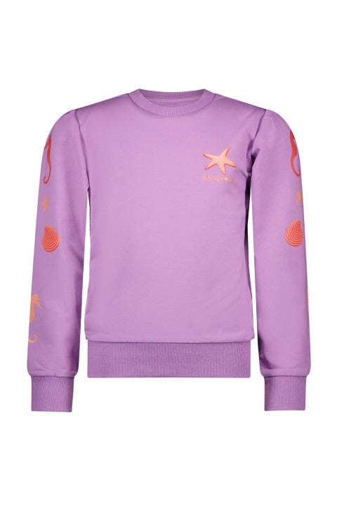 B.Nosy K3 w24 K3 Scottie B.Nosy girls sweater African Violet Y410-5324 621