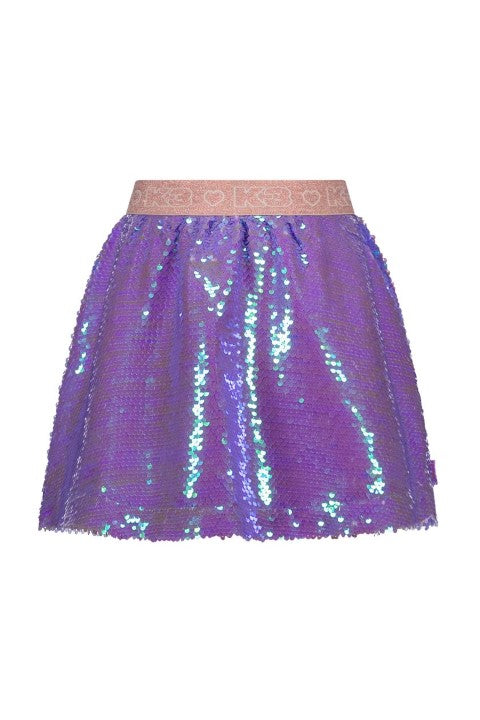 B.Nosy K3 w24 K3 Rhodee B.Nosy girls skirt with sequins African Violet Y410-5740 621