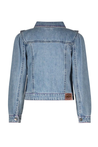 B.Nosy Pre-Spring S25 Jane B.Nosy girls denim jacket Light denim Y501-5201 187