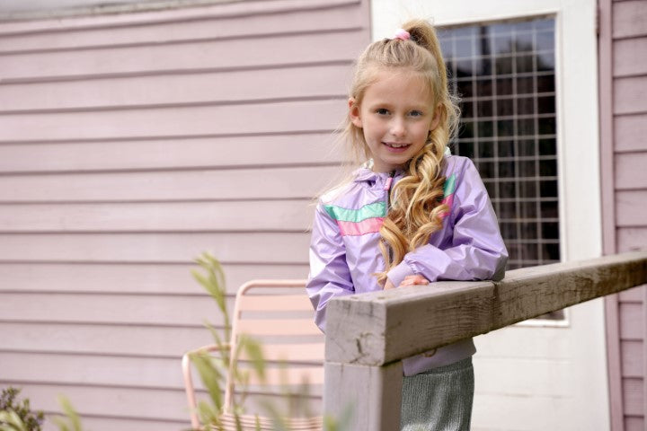 B.Nosy Pre-Spring S25 Joy B.Nosy girls jacket reversible Tie dye Y501-5233 982