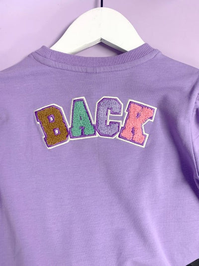 B.Nosy Pre-Spring S25 Saly B.Nosy girls sweater Light Purple Y501-5323 620