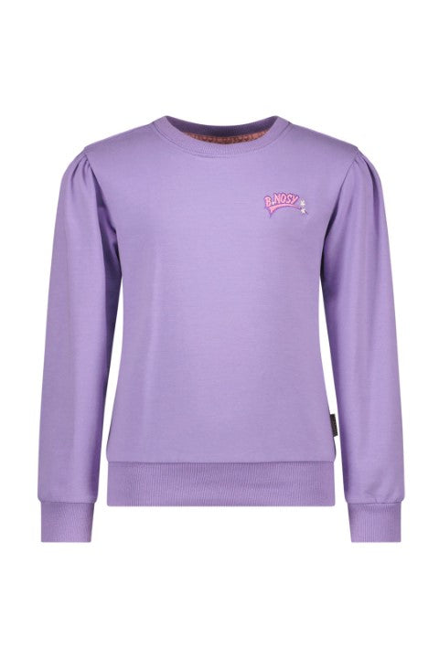 B.Nosy Pre-Spring S25 Saly B.Nosy girls sweater Light Purple Y501-5323 620