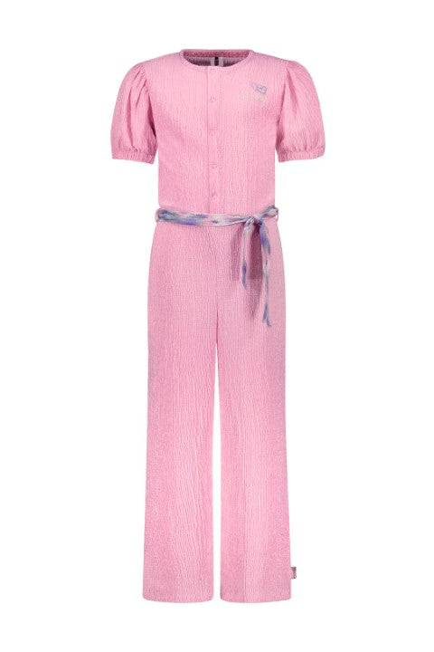 B.Nosy Pre-Spring S25 Pallas B.Nosy girls jumpsuit pink Sugar Pink Y501-5601 284