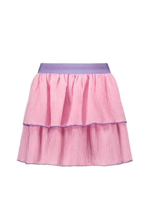 B.Nosy Pre-Spring S25 Rany B.Nosy girls two layerd skirt Sugar Pink Y501-5703 284