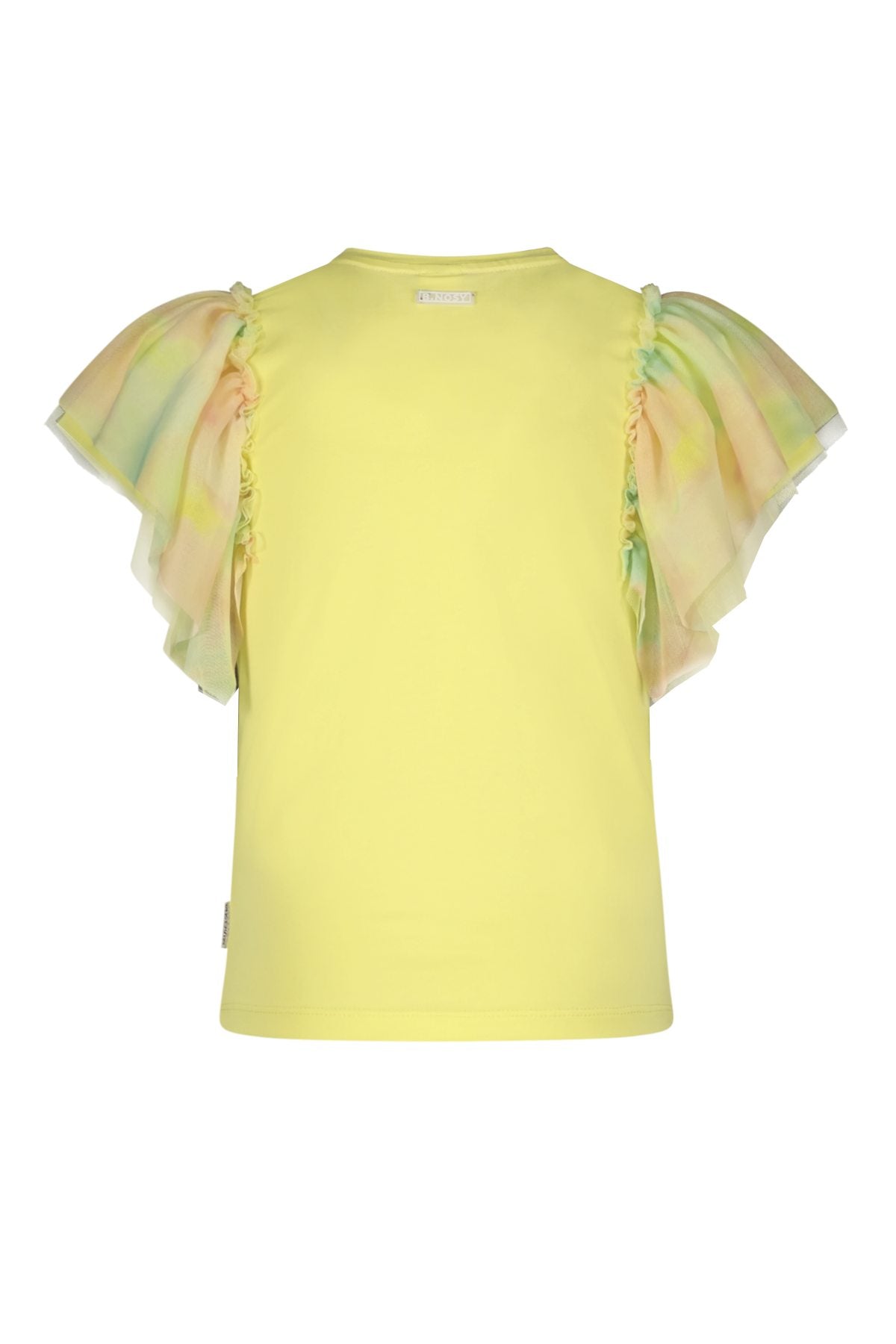 B.Nosy S25 Tora t-shirt with mesh sleeves Yellow Pear Y502-5412 511