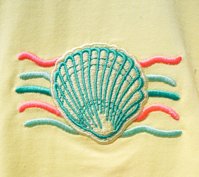B.Nosy S25 Tora t-shirt with mesh sleeves Yellow Pear Y502-5412 511