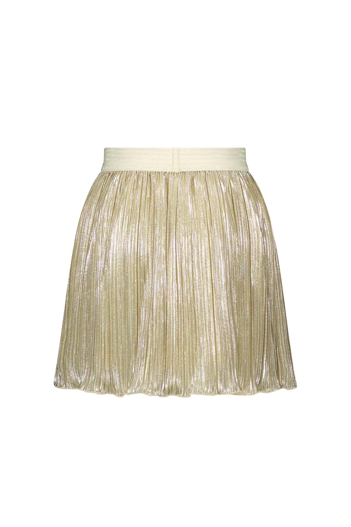 B.Nosy S25 Roza metallic plissé skirt Light gold Y502-5705 535