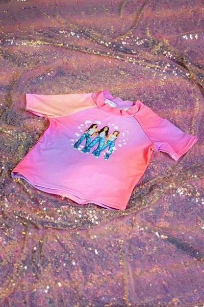 B.Nosy K3 S25 B.Nosy x K3 Water UV shirt Tie dye mermaid Y503-5057 965