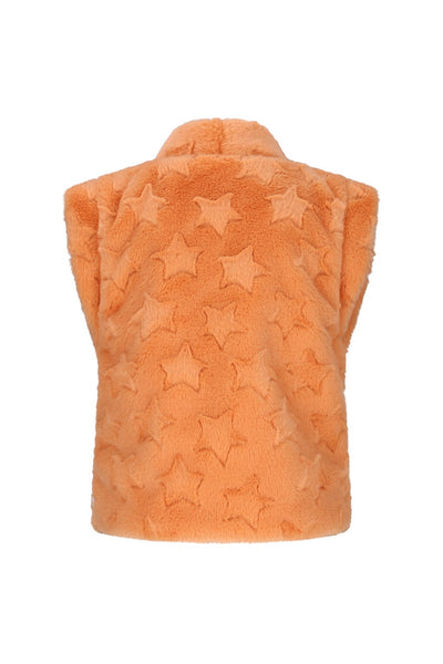 B.Nosy w25 Georgie B.Nosy girls teddy gilet Tangerine Y508-5023 584