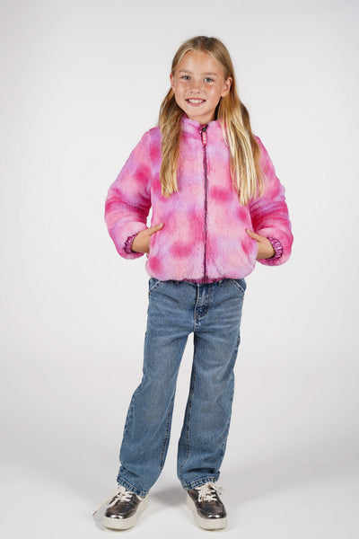 B.Nosy Winterjackets & Acc. w25 Jessie B.Nosy girls jacket reversible Ruby Rose Y508-5214 263