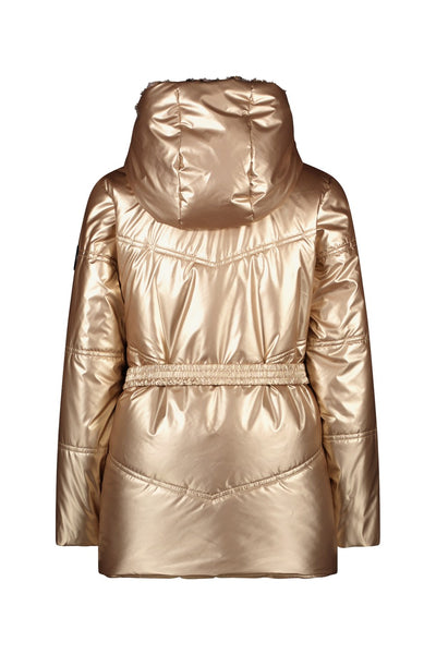 B.Nosy Winterjackets & Acc. w25 Jayla B.Nosy girls jacket Light gold Y508-5217 535