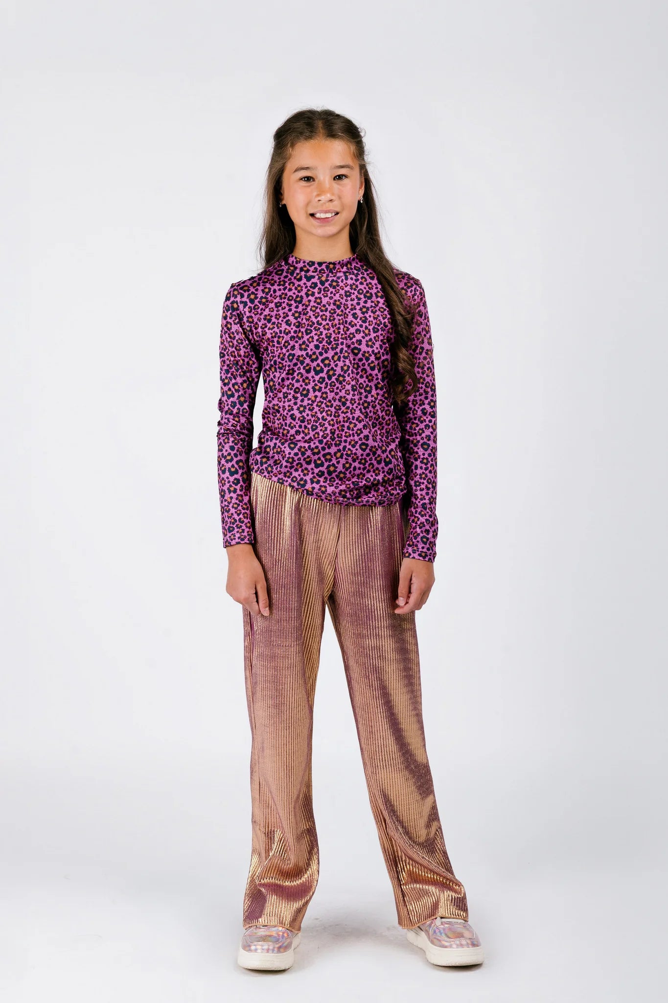 B.Nosy w25 Toscha B.Nosy girls printed top leopard texas Y508-5421 619