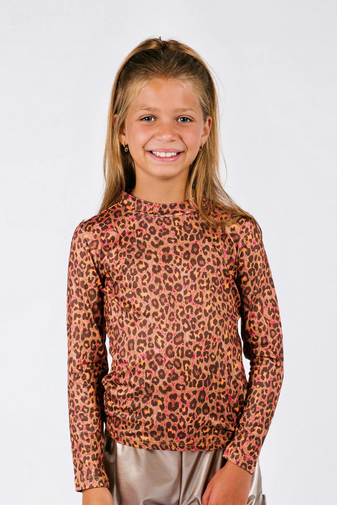 B.Nosy w25 Toscha B.Nosy girls printed top leopard texas Y508-5421 961