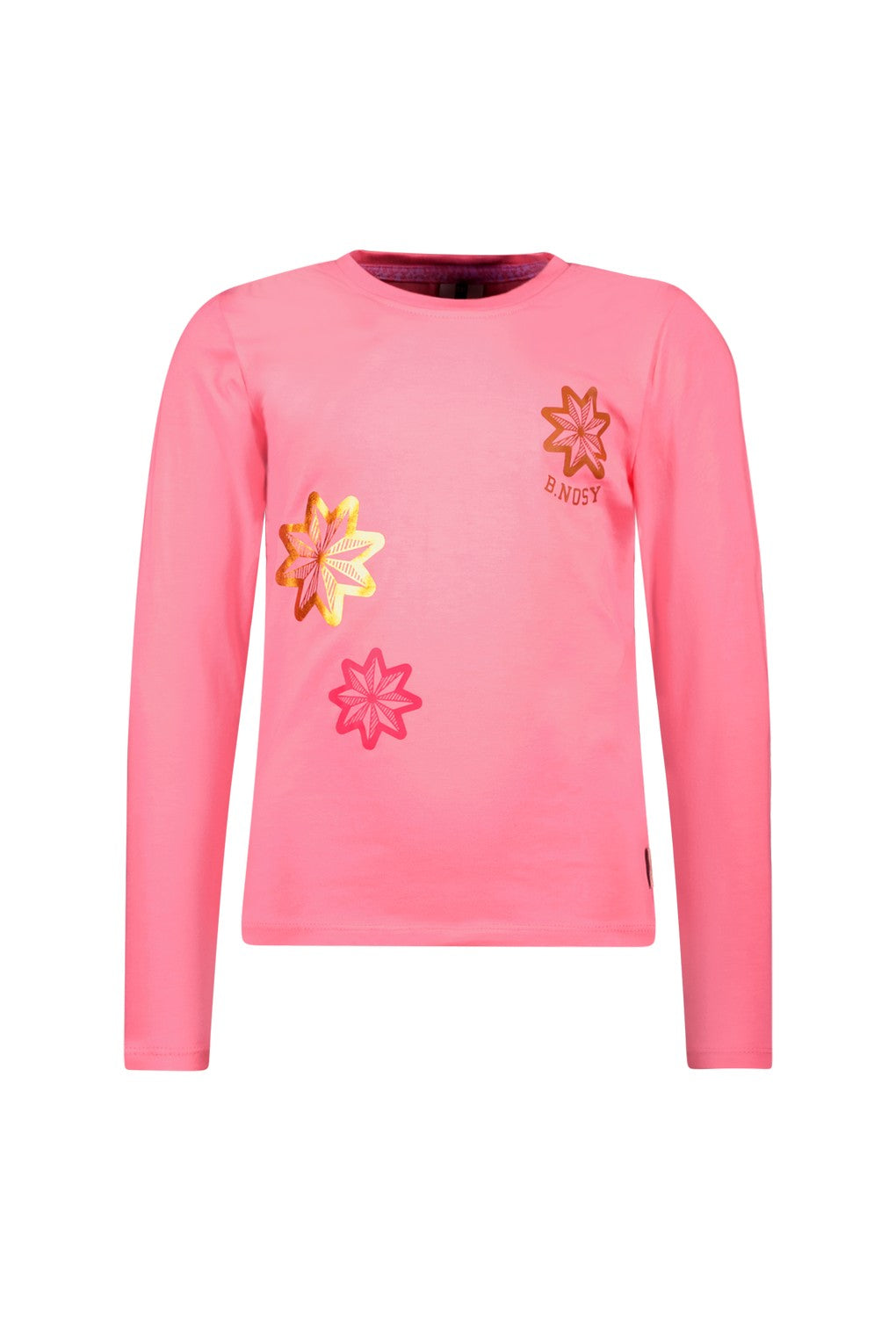 B.Nosy w25 Tiara B.Nosy girls long sleeve Pink Carnation Y508-5424 207