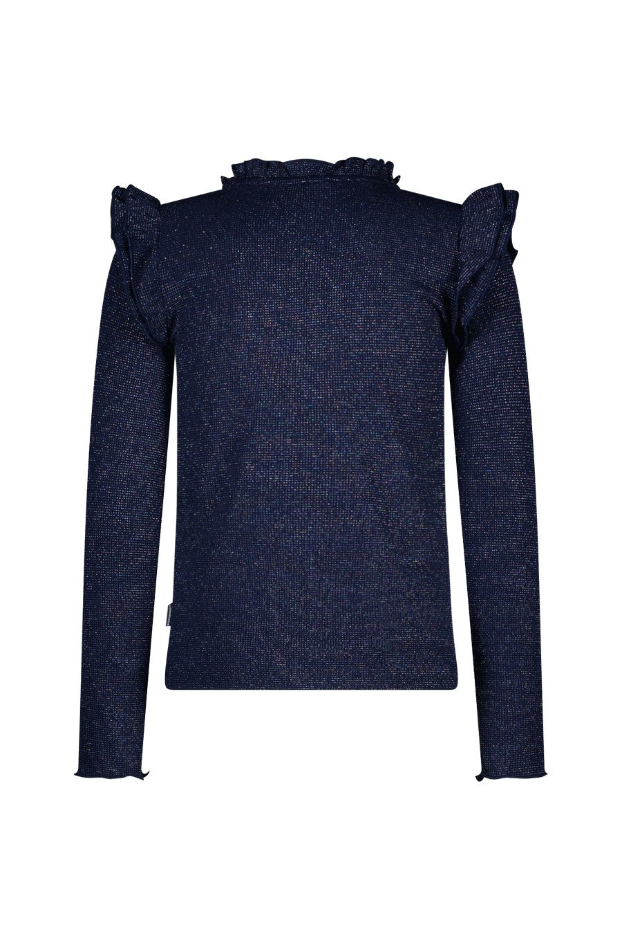 B.Nosy w25 Tonya B.Nosy girls top wit ruffles Navy Y508-5427 190