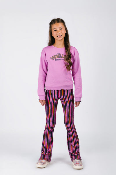 B.Nosy w25 Pepper B.Nosy girls printed flared pants Electic AO Y508-5620 983