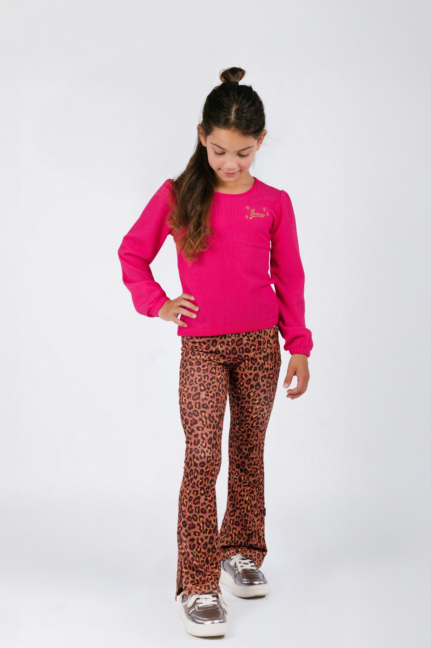 B.Nosy w25 Phoebe B.Nosy girls flared pants leopard texas Y508-5625 961