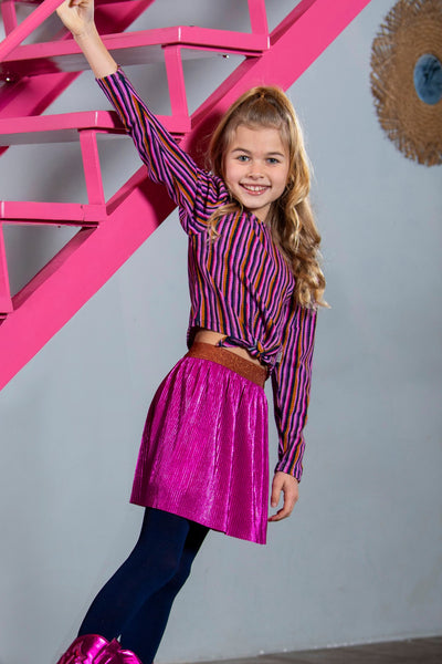 B.Nosy w25 Roza B.Nosy girls metallic skirt Cabaret Y508-5705 231