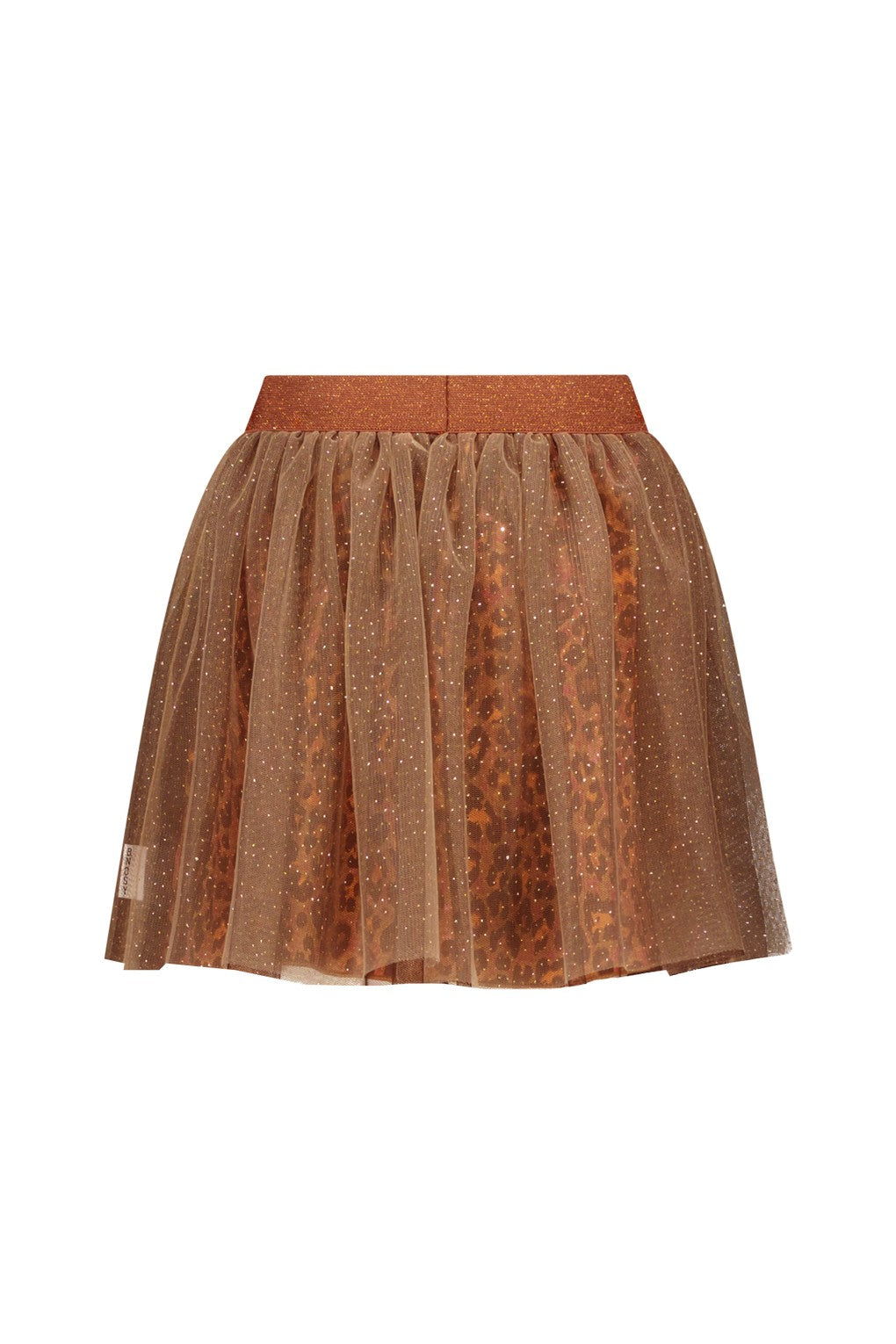 B.Nosy w25 Rory B.Nosy girls mesh skirt with printed layer leopard texas Y508-5713 961
