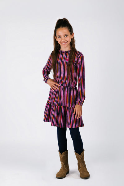 B.Nosy w25 Dalia B.Nosy girls printed dress Electic AO Y508-5832 983