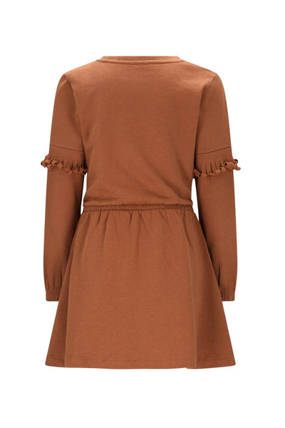 B.Nosy w25 Dynia B.Nosy girls sweat dress Bisque Y508-5834 579