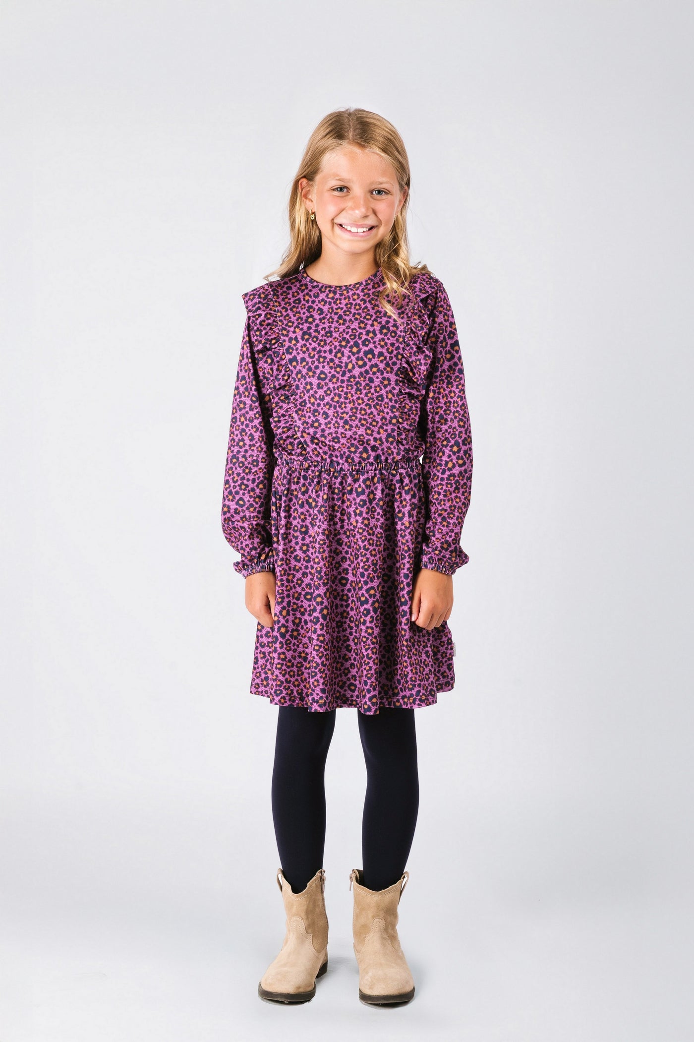 B.Nosy w25 Dionne B.Nosy girls printed dress Electic Floral Y508-5845 619