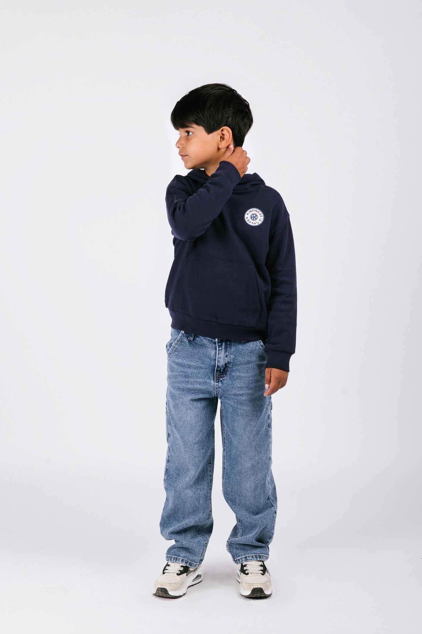 B.Nosy w25 Sep B.Nosy boys hoodie Navy Y508-6350 190