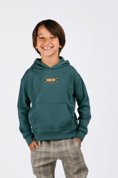 B.Nosy w25 Sep B.Nosy boys hoodie Jasper Green Y508-6350 314