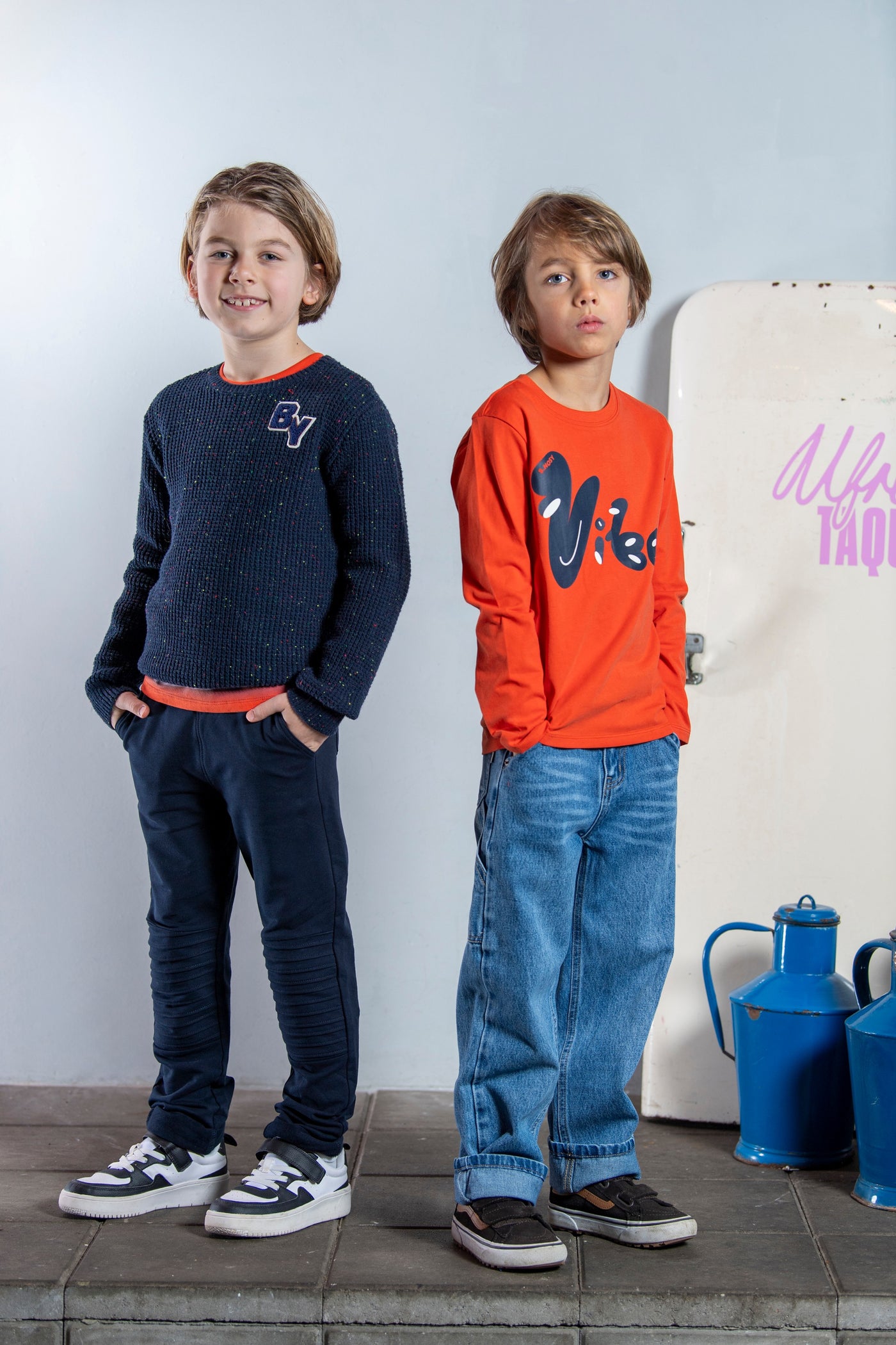 B.Nosy w25 Trevor B.Nosy boys long sleeve Hazel brown Y508-6420 528