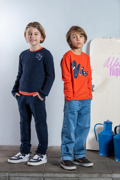 B.Nosy w25 Trevor B.Nosy boys long sleeve Hazel brown Y508-6420 528