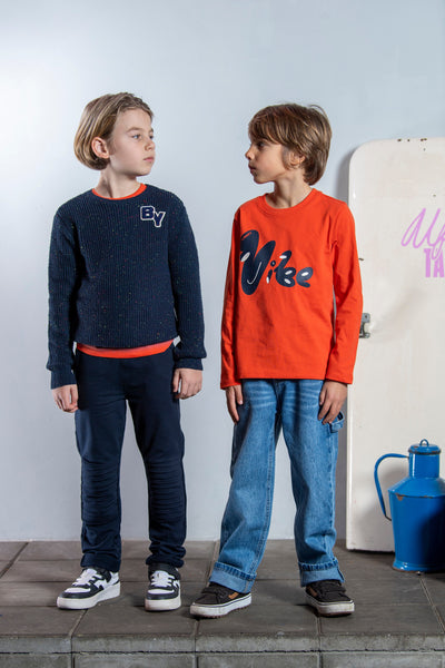 B.Nosy w25 Trevor B.Nosy boys long sleeve Hazel brown Y508-6420 528