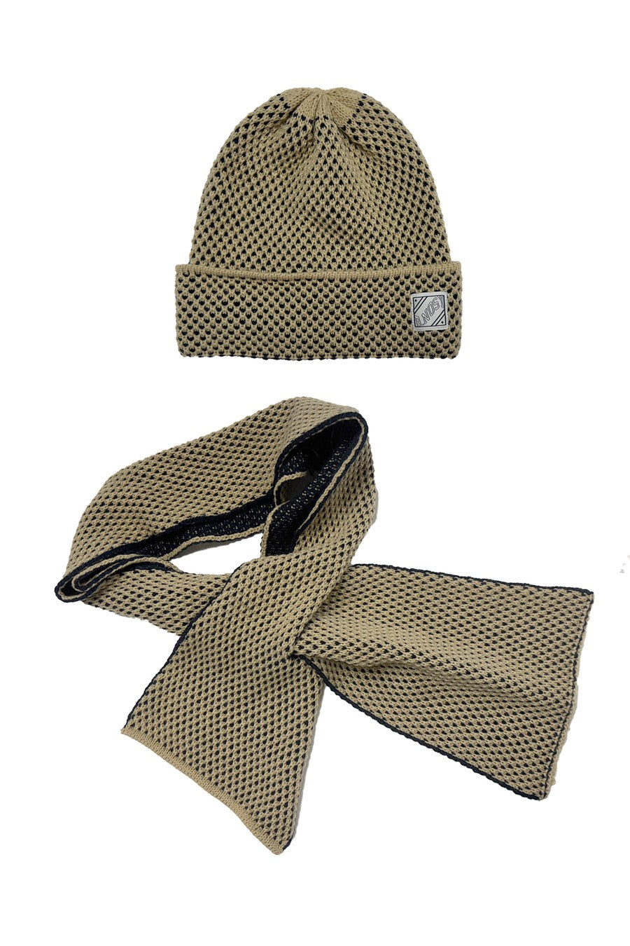 B.Nosy Winterjackets & Acc. w25 Adrian B.Nosy boys hat and scarf Navy Y508-6912 190