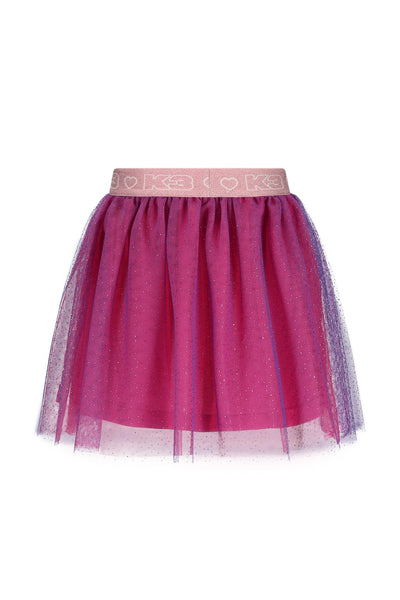 B.Nosy K3 w25 K3 River B.Nosy girls sequince mesh skirt Fuchsia pink Y510-5730 281