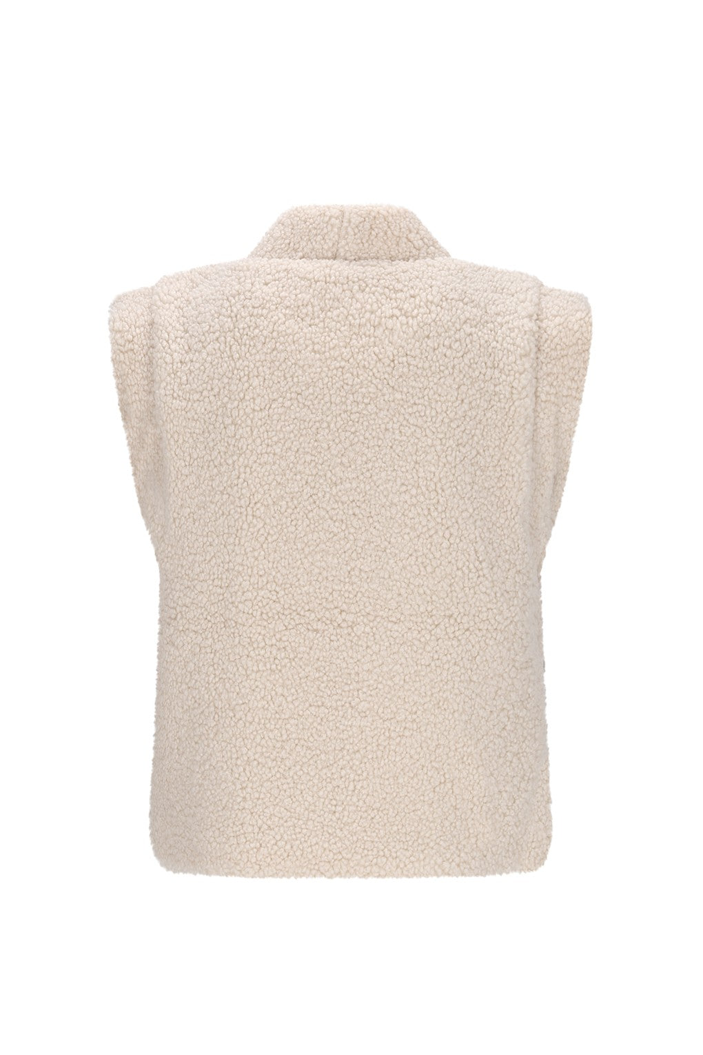 B.Nosy w25 Georgie B.Nosy NOOS girls teddy gilet Ecru YNOOS-5023 004