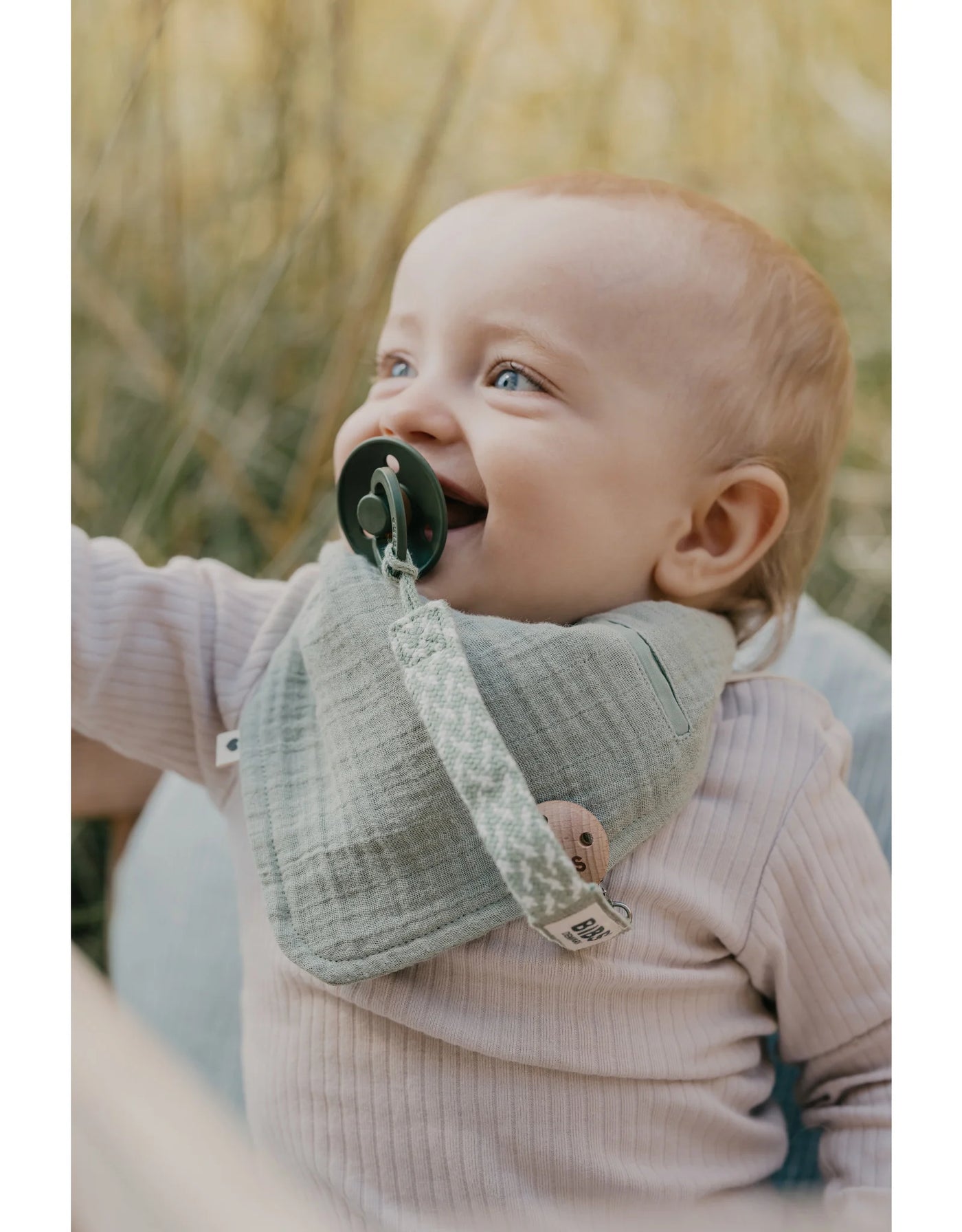 BIBS Speenkoord Sage/Ivory 9401104