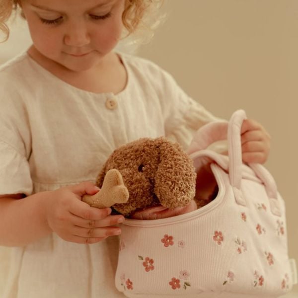 Little Dutch Knuffelhond Jackie in tas GRS LD4518