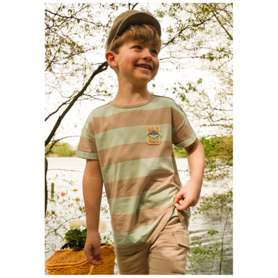 Z8 Kids Limited Woodland Waters Boys Short sleeves Denver Summer salix/Sandy beach