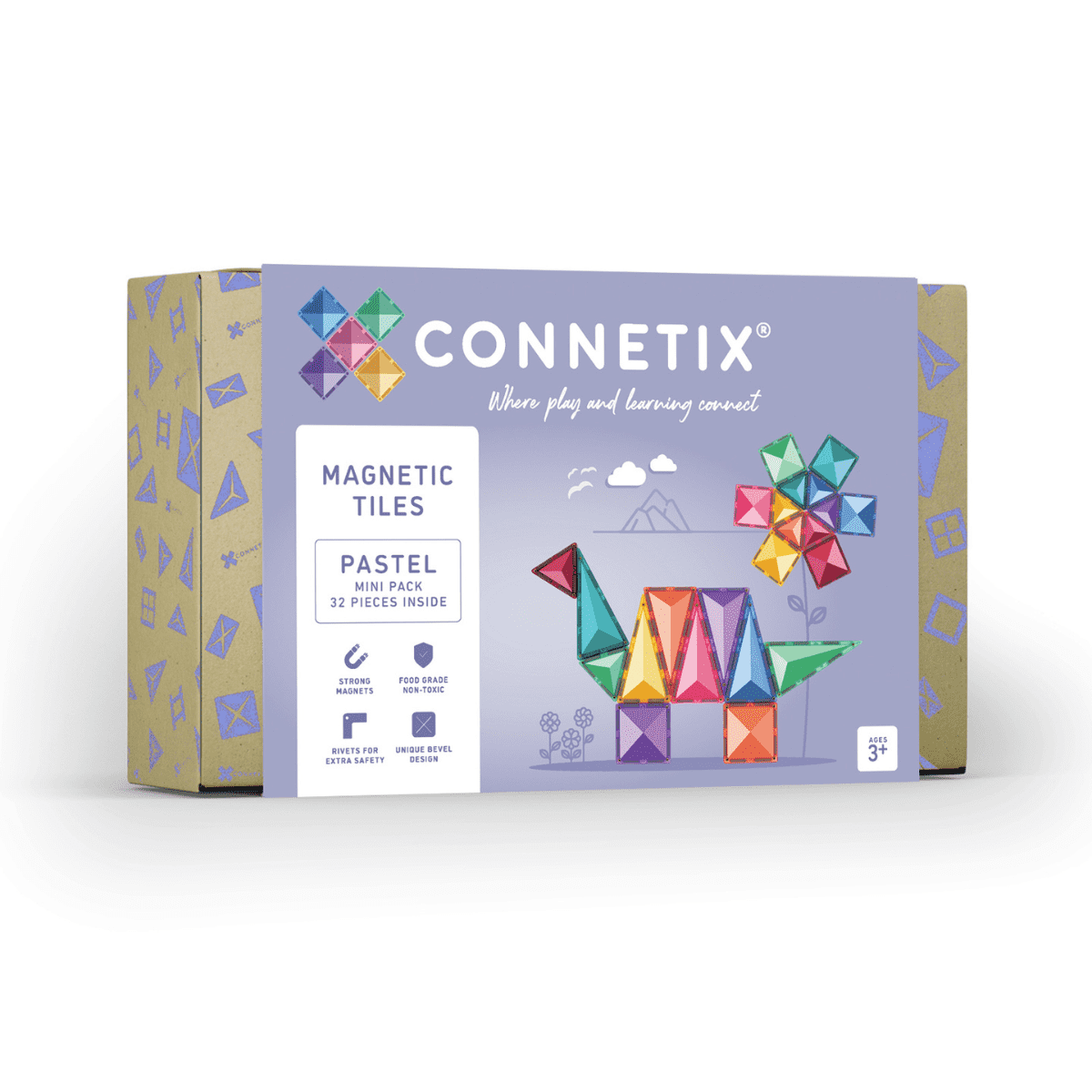 Connetix Pastel Mini Pack 32 pc CT-p-00032-mi
