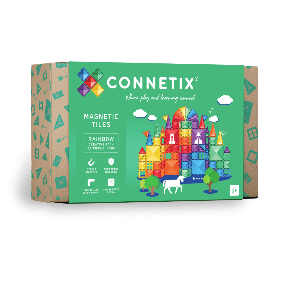 Connetix Rainbow Creative Pack 102 pc CT-R-00102-CR