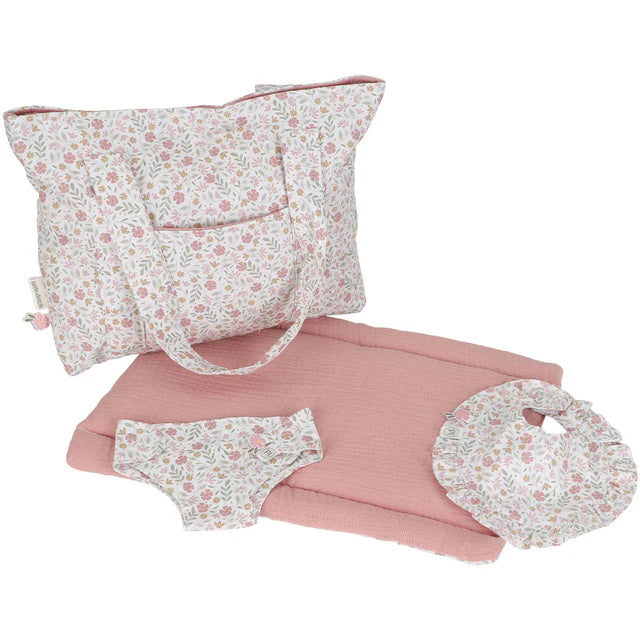 Little Dutch Poppen verzorgingstas Soft Flowers LD4589