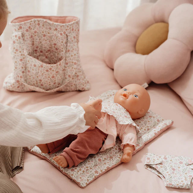 Little Dutch Poppen verzorgingstas Soft Flowers LD4589