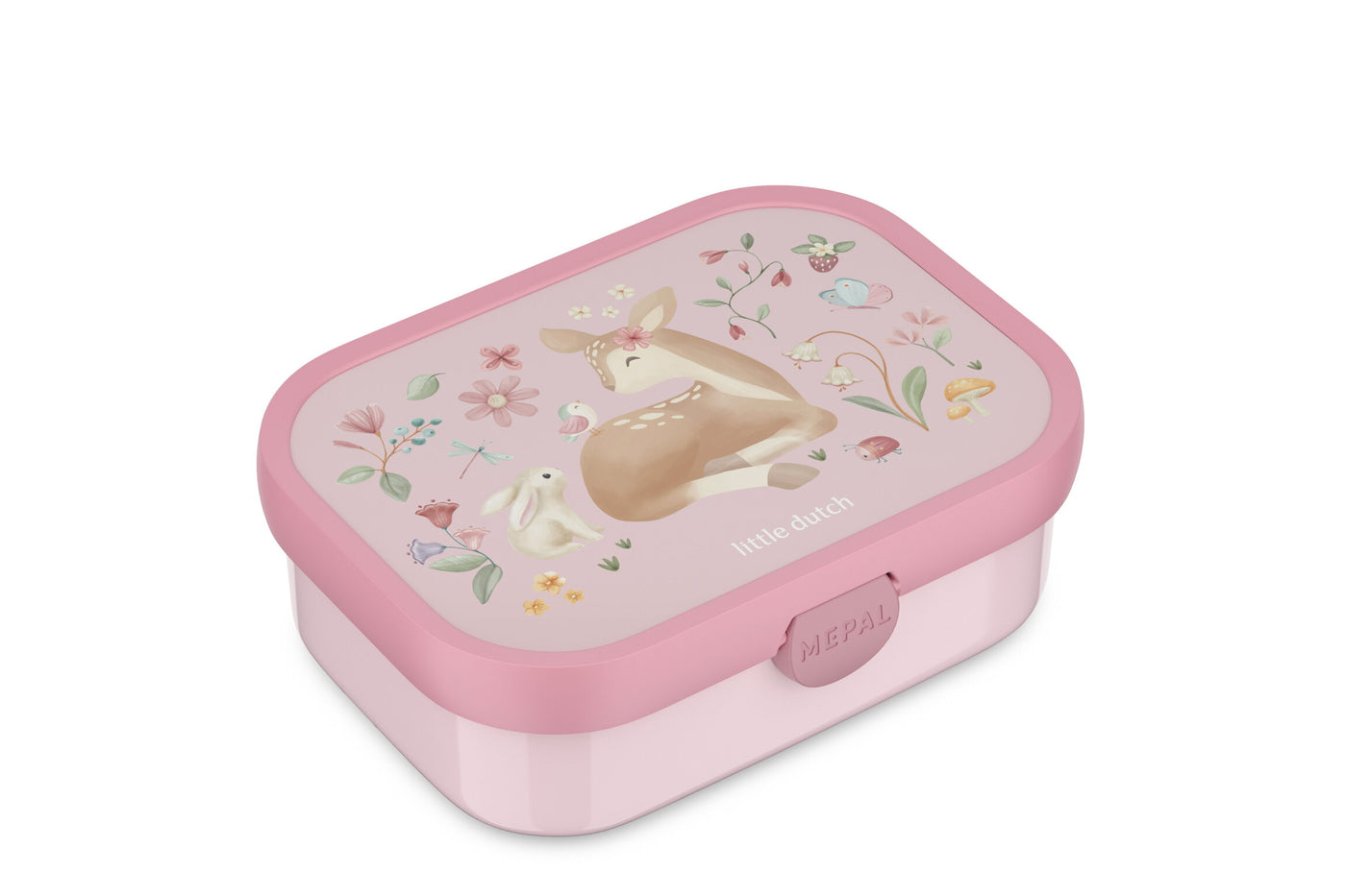 Campus Bento lunchbox met vorkje Little Dutch - Fairy Garden  107440065406