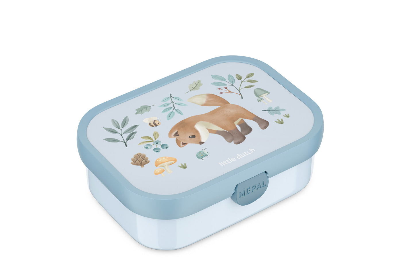 Campus Bento lunchbox met vorkje Little Dutch - Forest Friends  107440065408