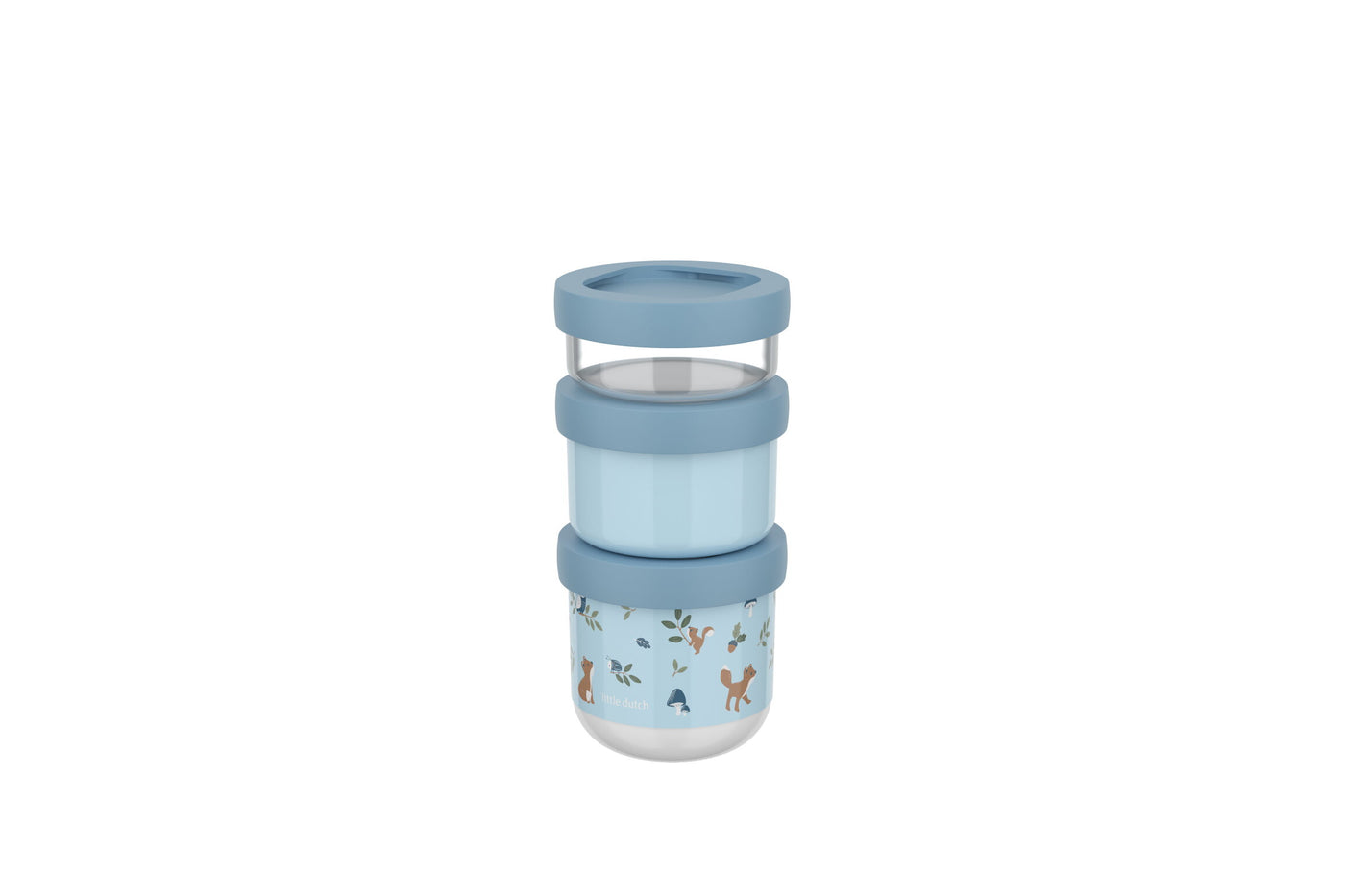 Mepal Snackbox stack mio 3-delig - Forest Friends 108034065408
