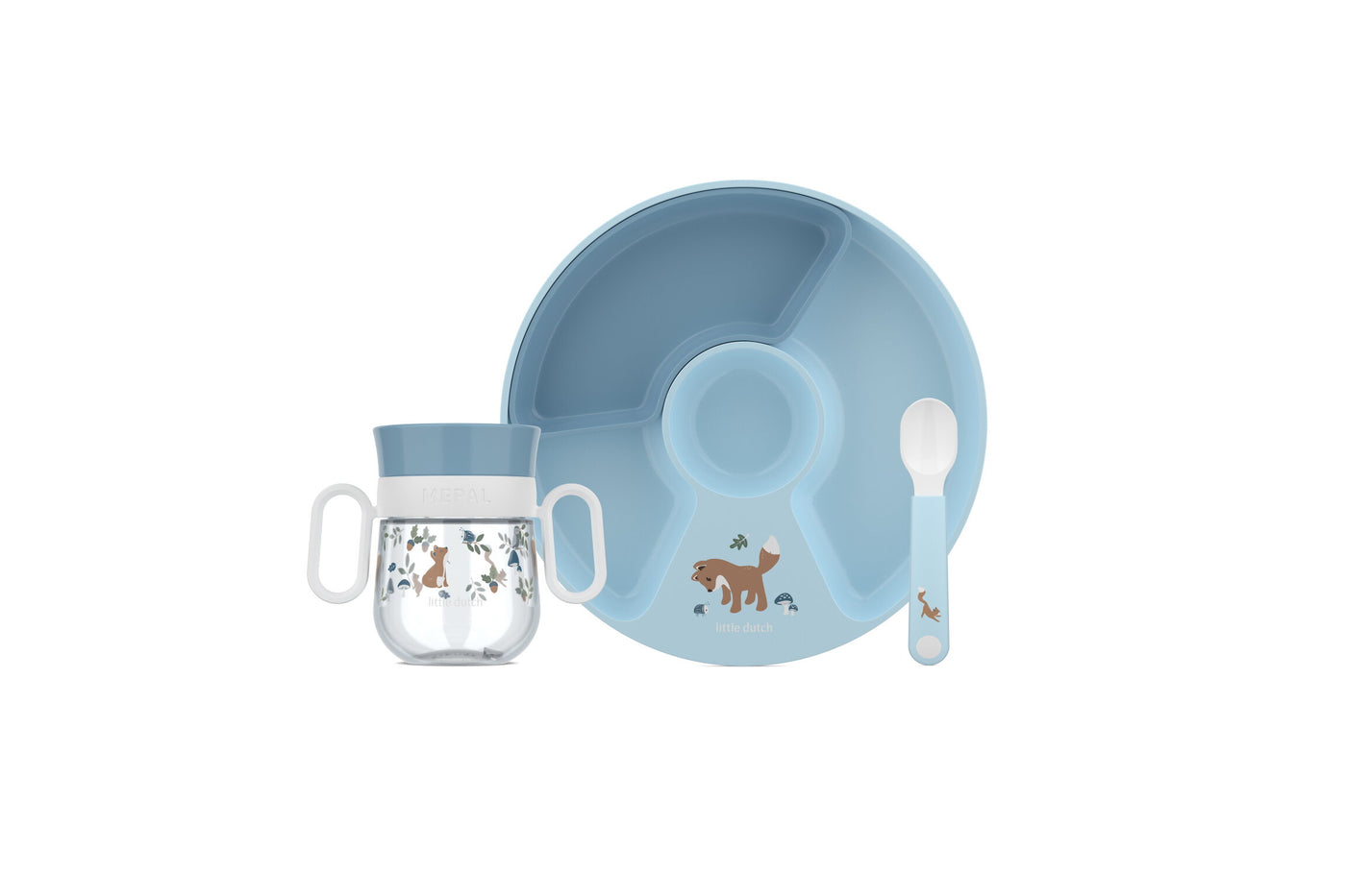 Babyserviesset Mepal Mio 3-delig - Forest Friends  108040565408