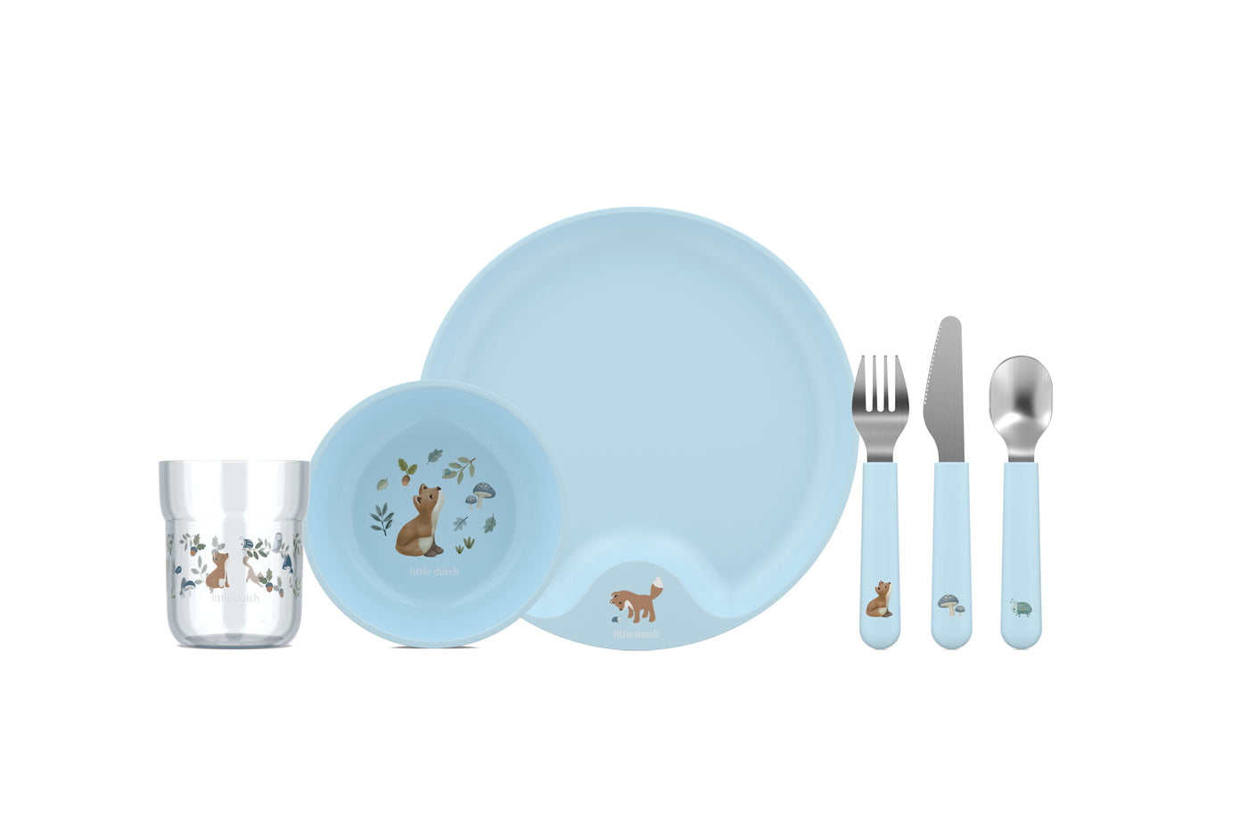 Mepal Little Dutch Set Servies 6-delig Little Dutch - Forest Friends 108041065408