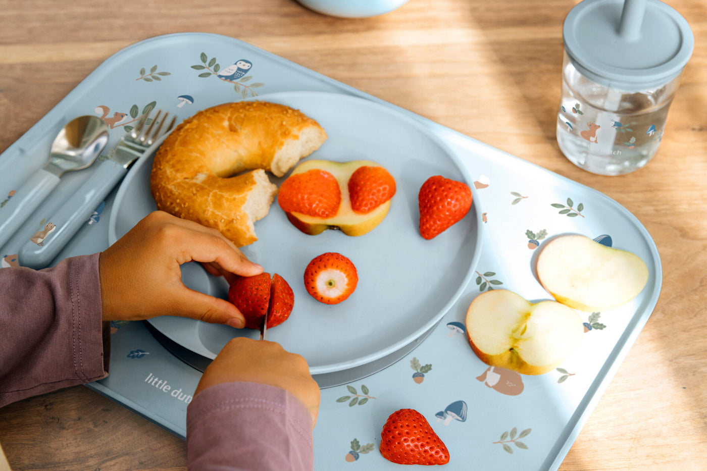 Kinderbestekset Mepal Mio 3-delig - Forest Friends 108033065408
