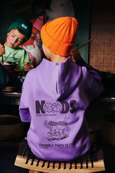 Z8 Kids W25 Boys Hooded sweaters Jace W25/26 Cosmic purple