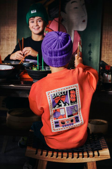 Z8 Kids W25 Boys Sweaters Tyce Tropical coral